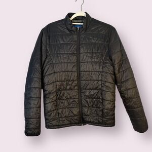 Puffer Jacket Lightweight Packable Quilted Padded Coat Mens‎ Size M